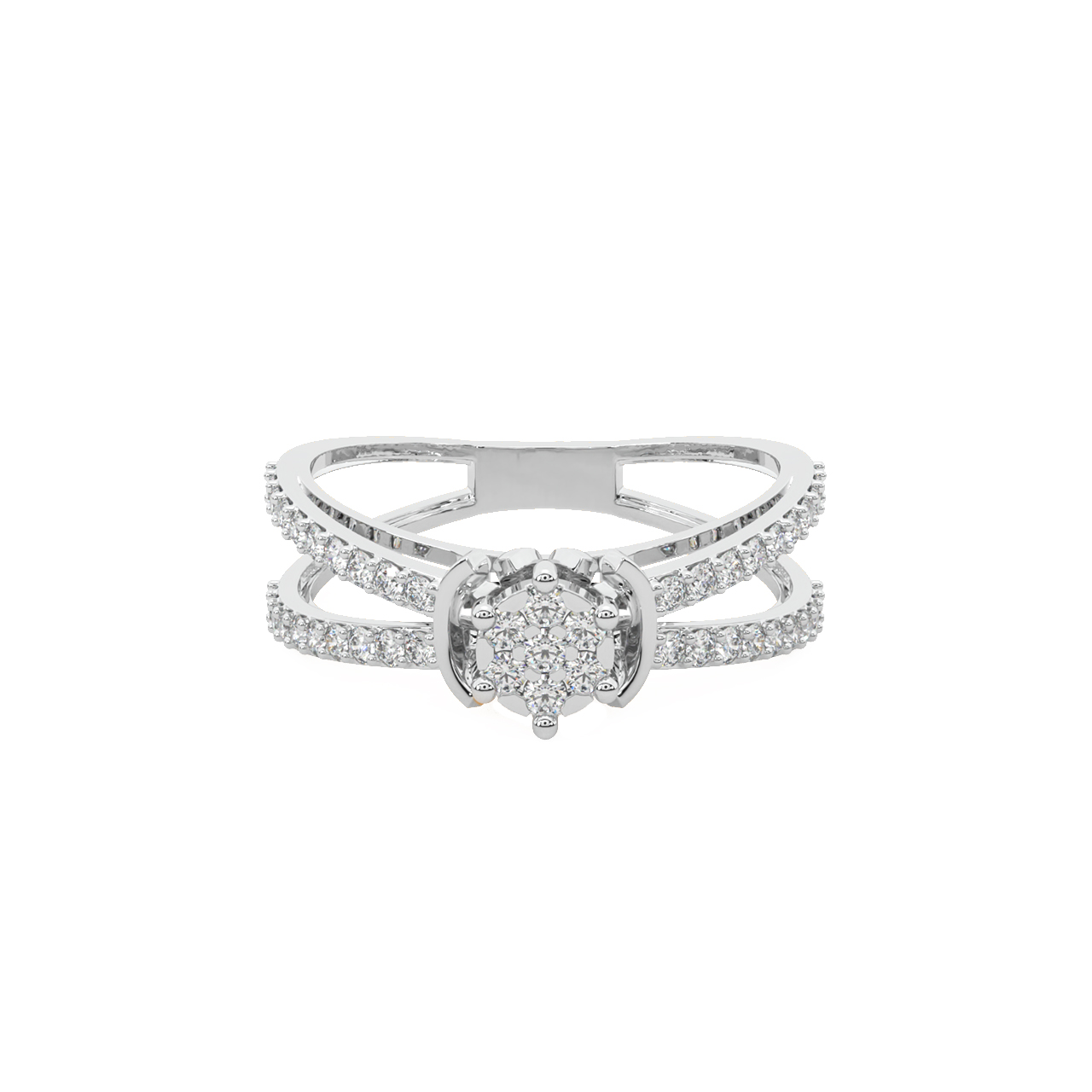 Molly Round Diamond Engagement Ring